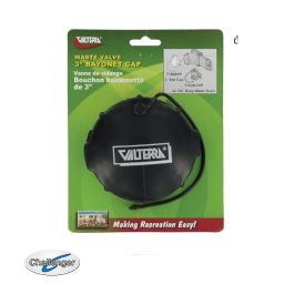Valterra Waste Valve 3-Inch Bayonet Cap - T1020VP