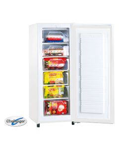 Challenger 180L DC Upright Freezer front