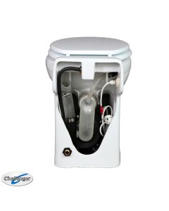 Toilet with Macerator Pump