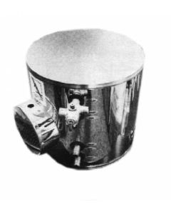 base image product Stainless Steel Dual Electric Hot Water Cylinder - 30 Litre