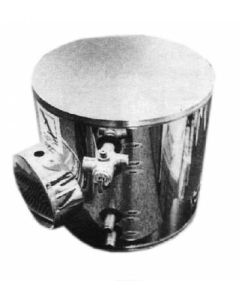 base image product Stainless Steel Dual Electric Hot Water Cylinder - 50 Litre