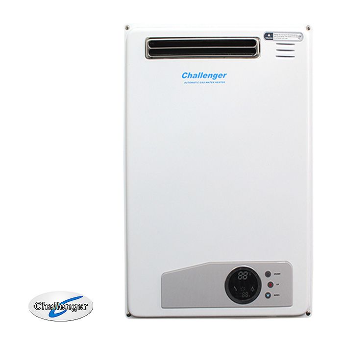 Challenger 20L LPG Water Heater Califont Front